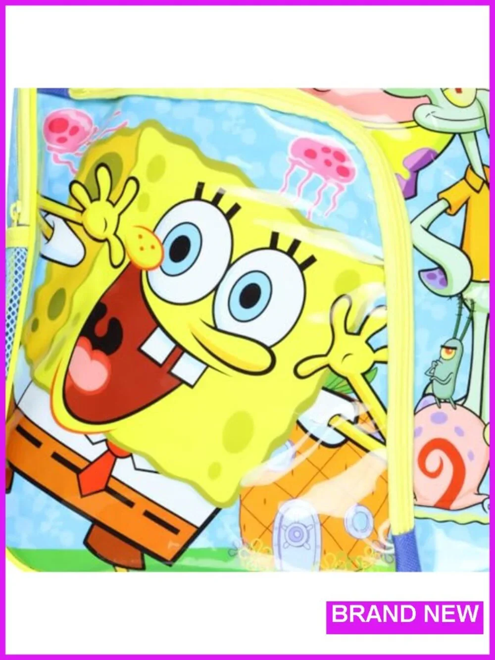 SpongeBob SquarePants Kids Backpack Dual Compartment Daily Use